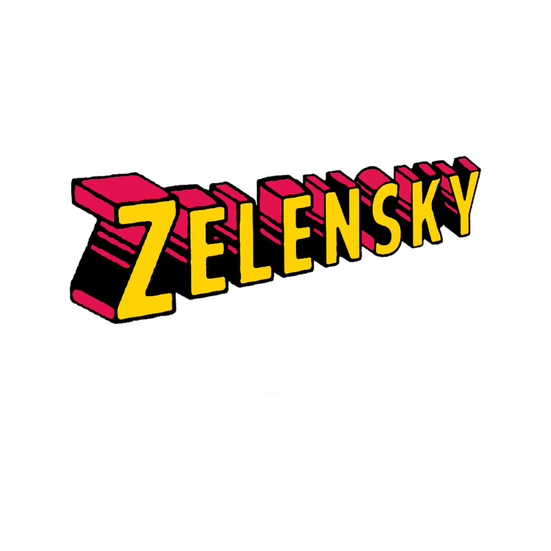 Zelensky Ukraine Superman President Ukrainian .png