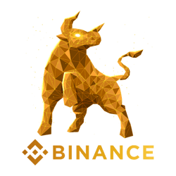 bull market binance bnb coin to the moon crypto token cryptocurrency blockchain wallettshi