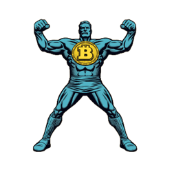 crypto man bitcoin holder