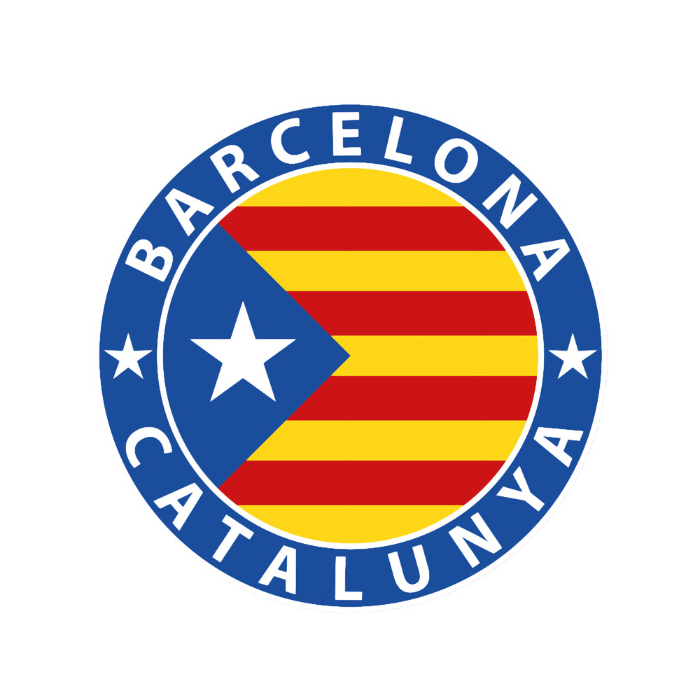 Barcelona Catalonia Catalunya flag flag coat of arms.png