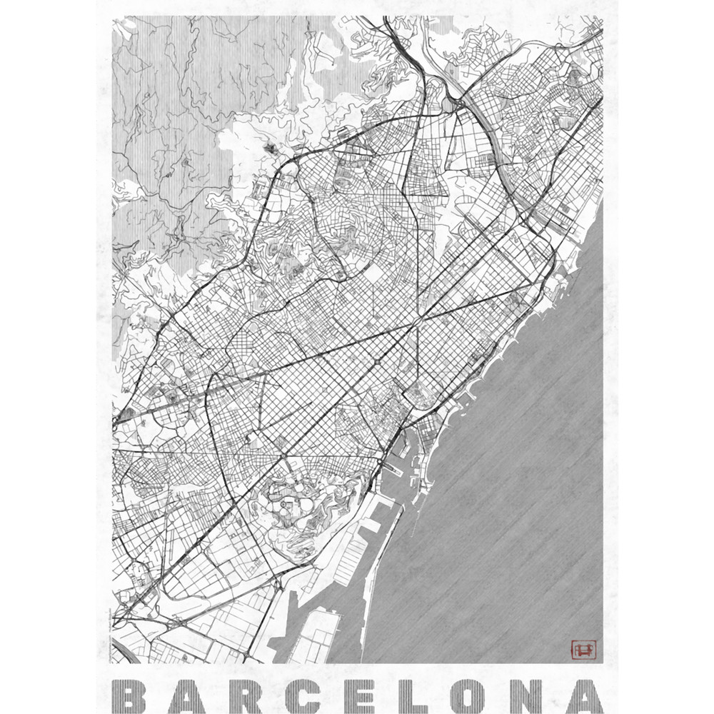 Barcelona Map Line.png