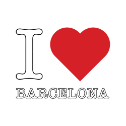 because i love barcelona, spain