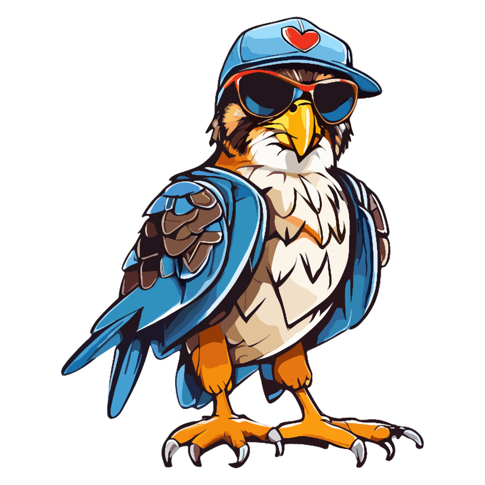 Falcon Funnies Hilarious Animal Gift Bird Lovers.png