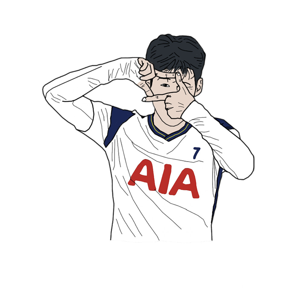 Heung-Min Son Photographic Print  .png