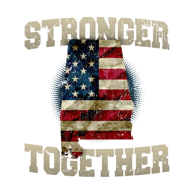 Alabama Supporter Stronger Together Proud Strong Awesome Design Gift Premium Scoop .png