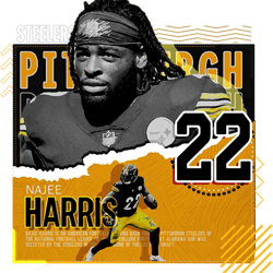 najee harris football papersteelers