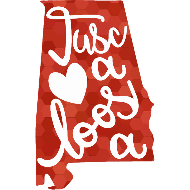 Tuscaloosa Alabama Map Crimson.png