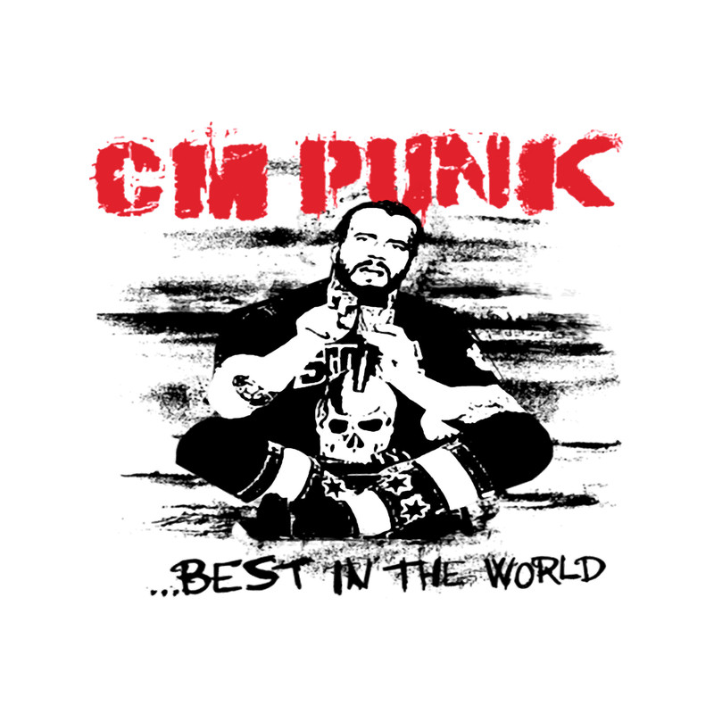 Cm Punk Best In The World Sleep Lightweight Sweat.png