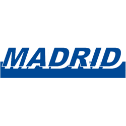 real madrid blue amp white logo