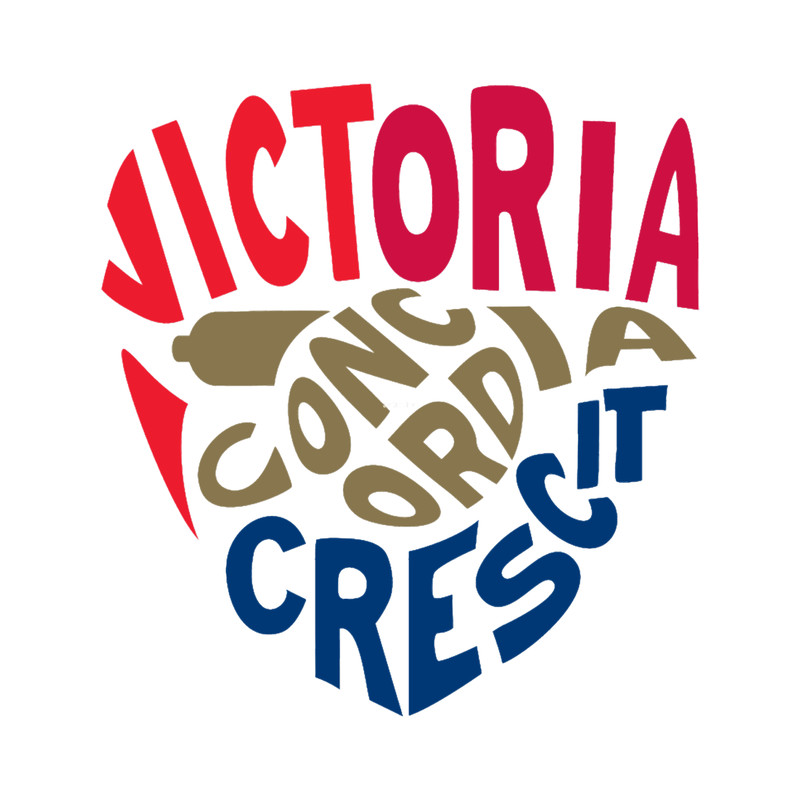 Victoria Concordia Crescit Shield.png