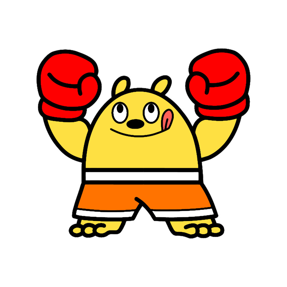 Boxing Action Sports Teddy Bear.png