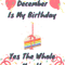 december is my birthday yes the whole month .png
