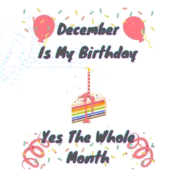 december is my birthday yes the whole month .png