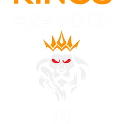 kings are born in may