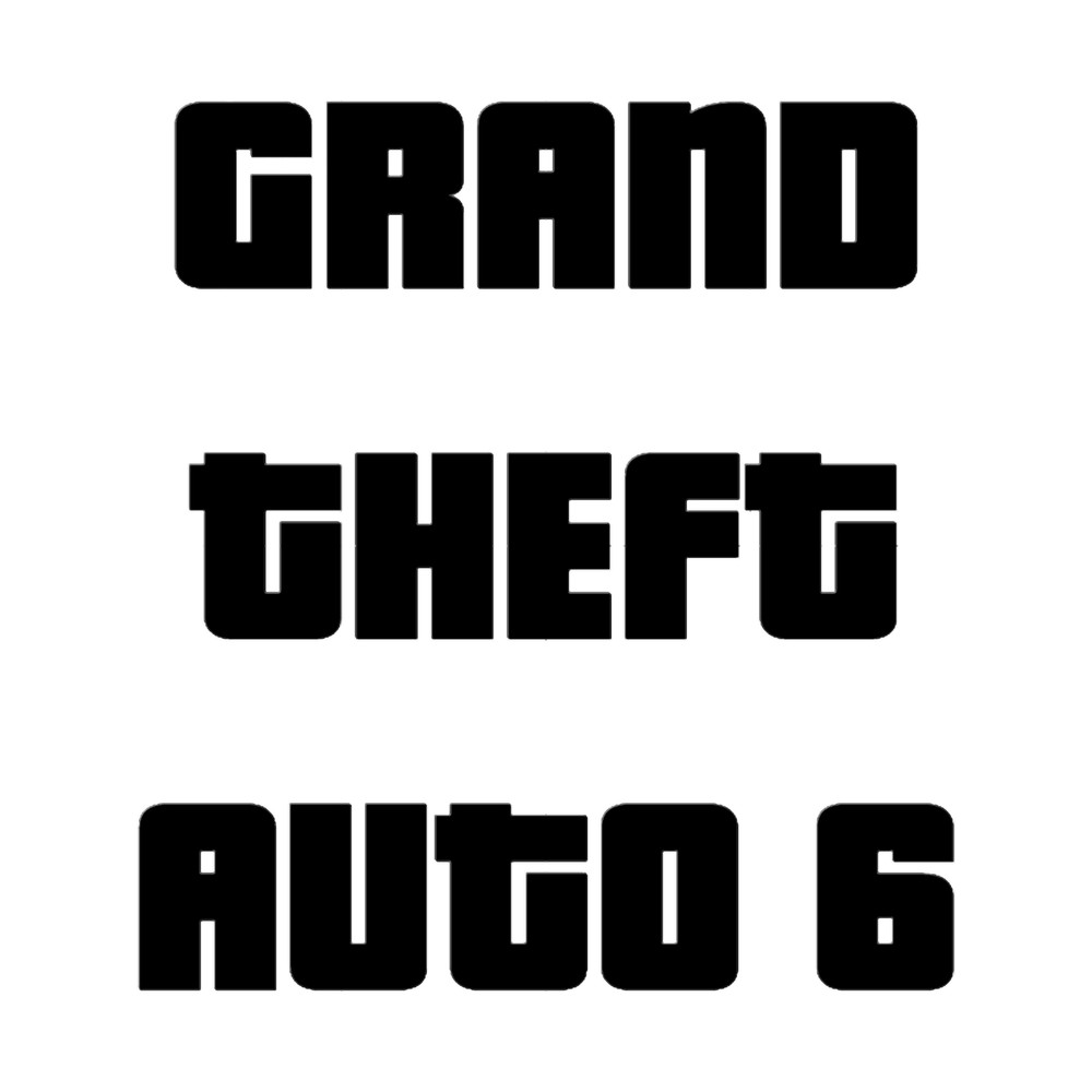 GTA 6 T Shirt Grand Theft Auto 6 T Shirt B .png