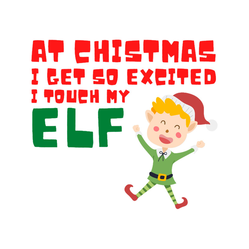 At Christmas I Get So Excited I Touch My Elf.png
