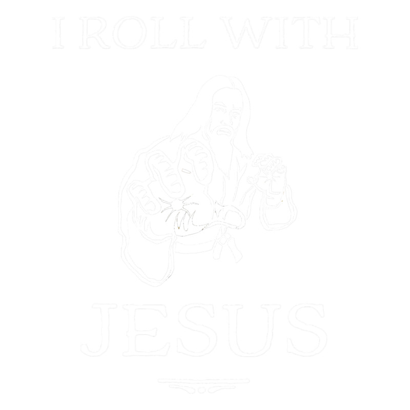 Brazilian Jiu Jitsu (BJJ) I Roll with Jesus, Funny Design.png