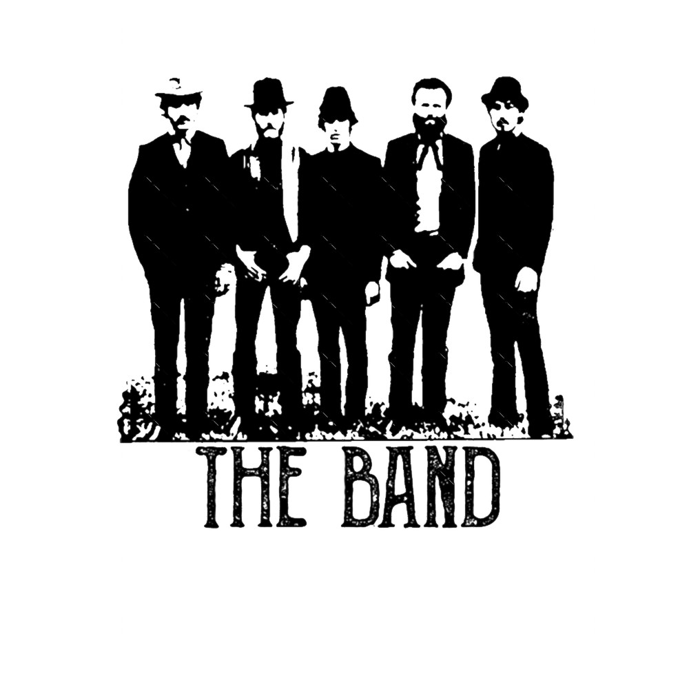 The Band Vintage Retro Concert .png