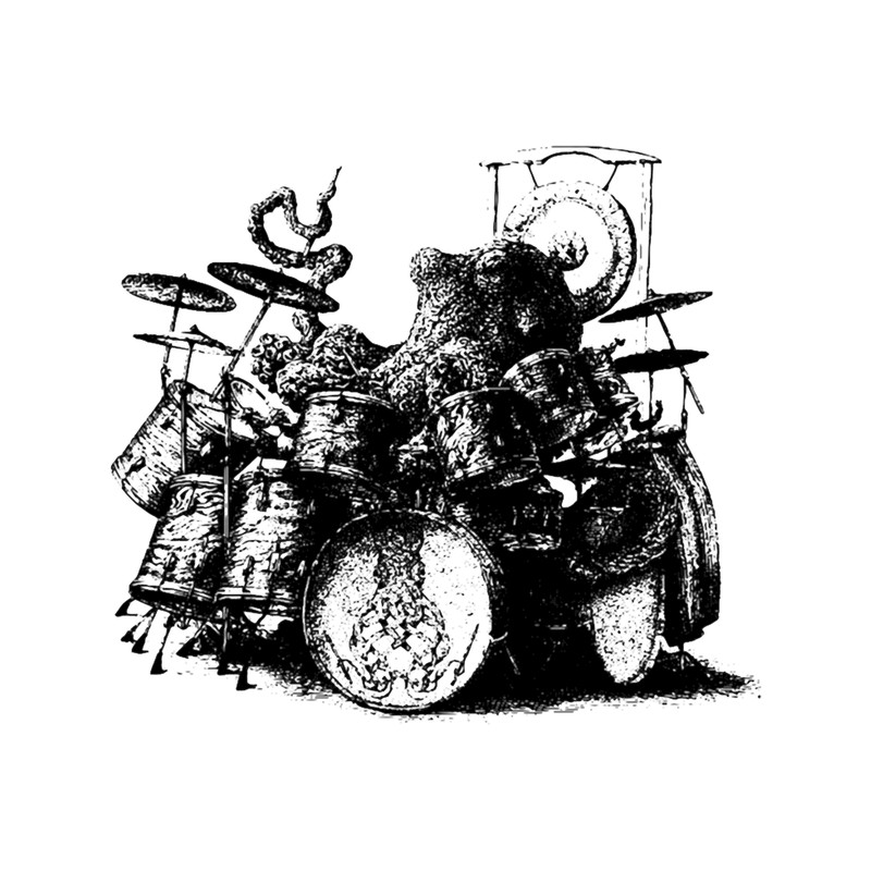 Octopus Playing Drums- Octopus Men_s- OctopusGift - Drummer Gift OctopusT-S.png
