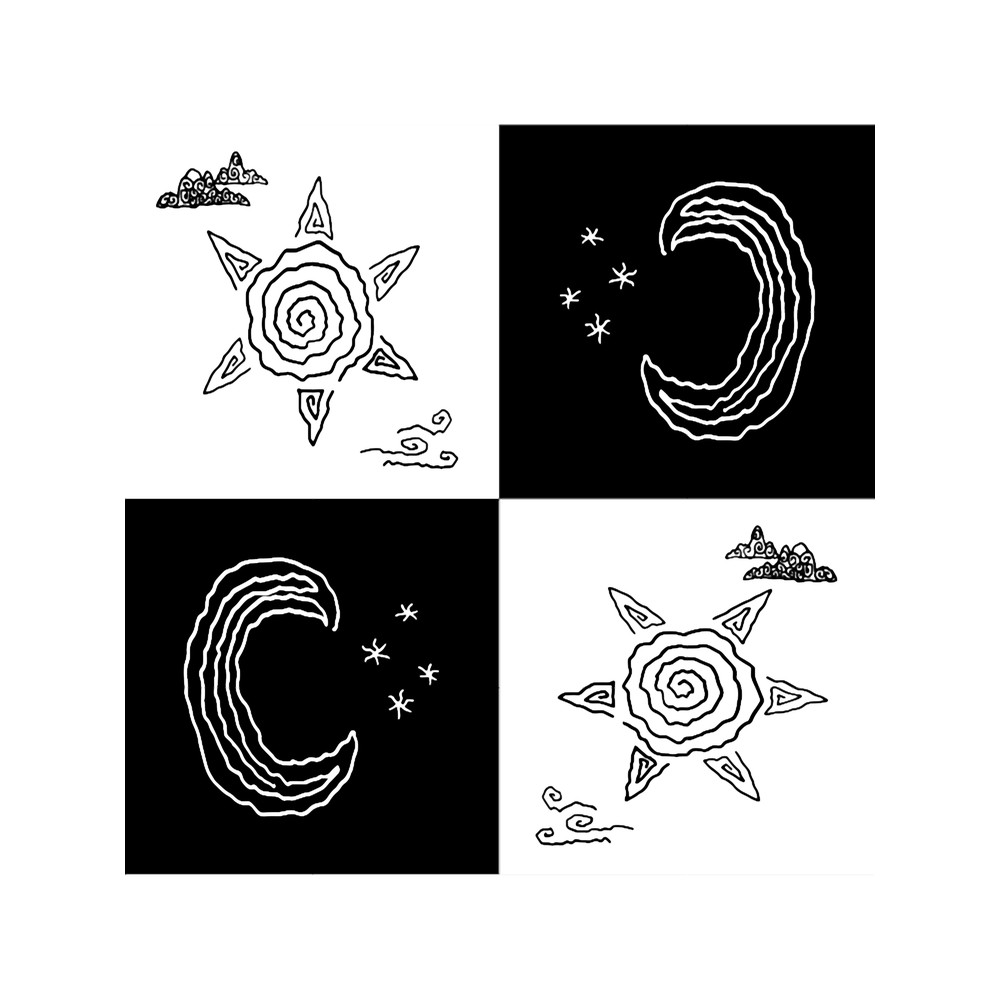 Sun _amp_ Moon - Black _amp_ White .png