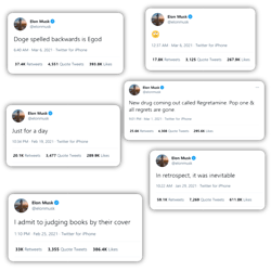 elon musk tweets