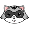 Kawaii Cute Trash Panda Raccoon .png
