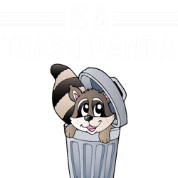 my spirit animal is a trash pandafunny raccoon lover gift spirit animal