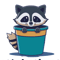 There_s no trash can_t - Only Trash Can - Raccoon .png