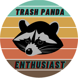 trash panda enthusiast or raccoon enthusiast design for the animal lover who is fond of raccoons 4 c