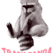 Trash Panda Raccoon Pink .png