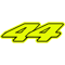 Lewis Hamilton 2023 Season Number 44Yellow.png
