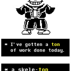 undertale sans puns