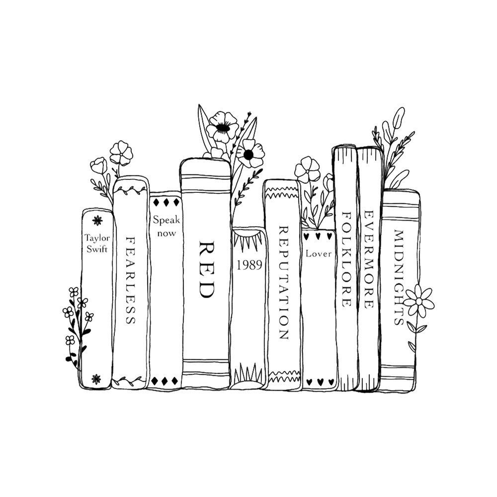 Book Collection Of Taylor Swift Eras.png