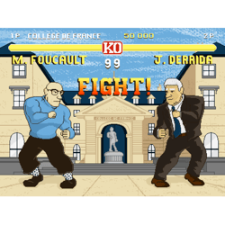 french theory fighterfoucault vs derrida