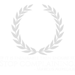 if it is endurable then endure it. stop complaining.marcus aureliusstoic philosophy quote clas