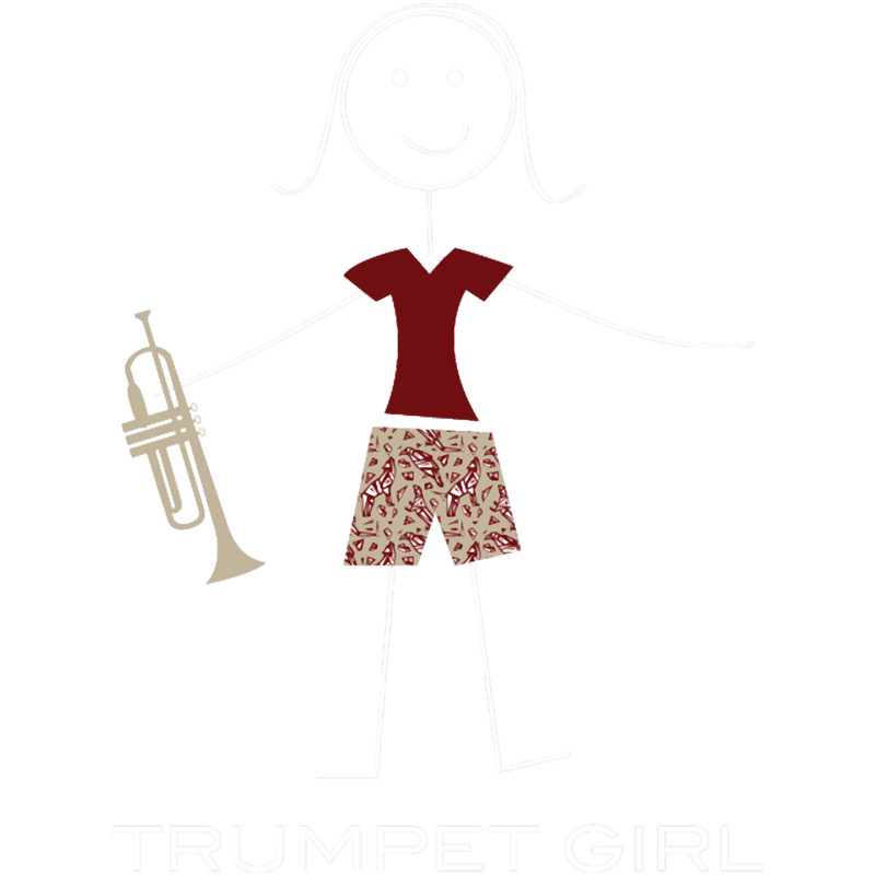 Funny Womens Trumpet Girl.png