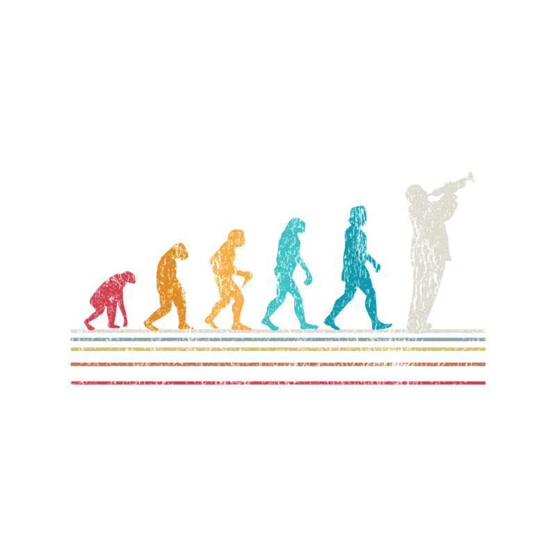 Trumpet Evolution Retro Vintage.png