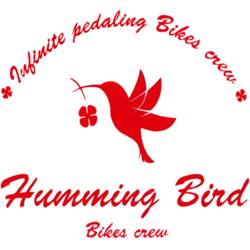 humming bird crew logo windbreaker