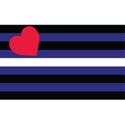 leatherbdsm pride flag