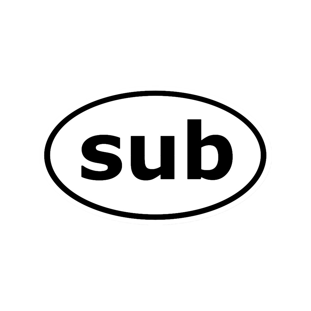 sub, submissive Oval Euro Car.png