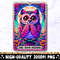 Owl-Ways Anxious Funny Tarot Card PNG, Owl Sublimation Design, Witchy Sarcastic Owl Anxiety T-Shirt Mug Tote PNG File, Owl Digital Download.jpg