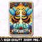 The Bee's Knees Tarot Card PNG, Funny Quote Sublimation Design, Colorful Bumblebee Popular Phrase T-Shirt Mug PNG File, Digital Download.jpg