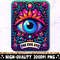 The Evil Eye Tarot Card PNG Sublimation Design, Witchy Vibes Celestial Mati Cool Trendy T-Shirt Mug PNG File, Mal De Ojo Digital Download 1.jpg