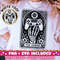 The Gamer Tarot Card SVG PNG, Skeleton Sublimation Design, Witchy Vibes Gaming T-Shirt Design, Video Game png SVG Cut File Digital Download.jpg