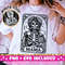 The Mama Tarot Card SVG PNG, Mom Skeleton Sublimation Design, Witchy Vibes Mama T-Shirt Design, Celestial Mother SVG png File, Download.jpg