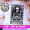 The Photographer Tarot Card SVG PNG, Skeleton Sublimation Design, Photographer Skull Tarot T-Shirt Design png SVG Cut File, Digital Download.jpg