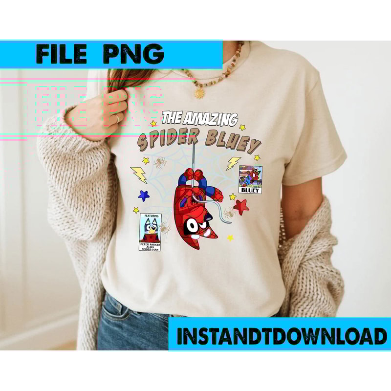 Bluey Spider Man PNG Bluey Muffiinn PNG Bluey Family PNG Bluey Png Bluey Bingo Png Bluey Mom Png Bluey Dad Png.jpg
