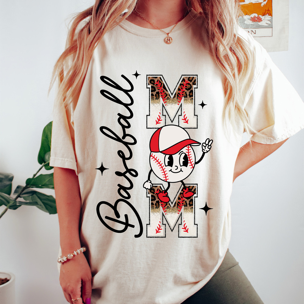 Baseball Mom PNG, Glitter Baseball PNG, Sublimation Design, Digital Download Png, Sports PNG, Baseball Mama Shirt Design.jpg