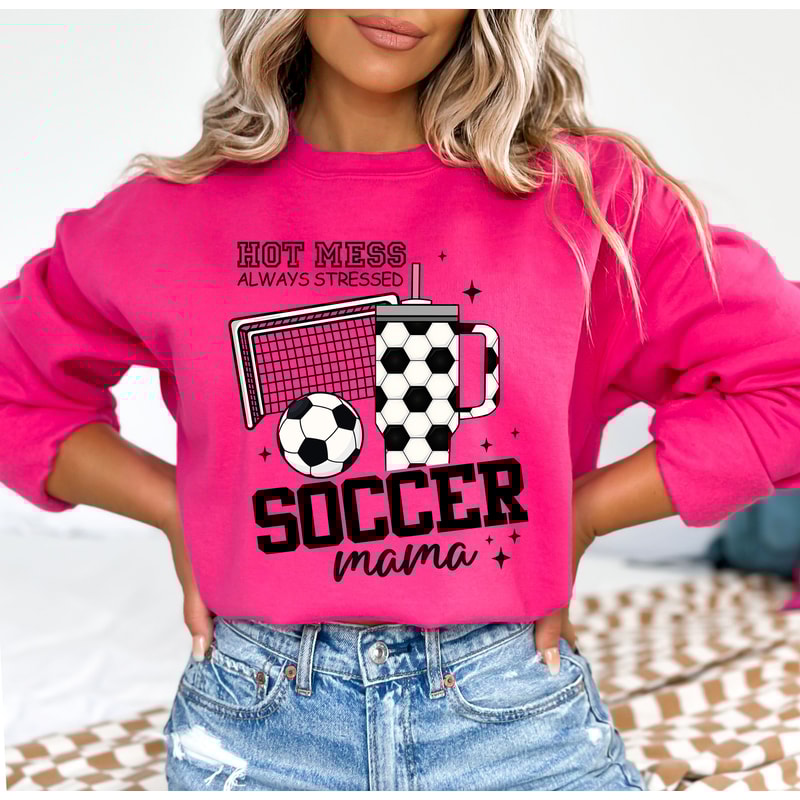 Hot Mess Soccer Mama PNG, Soccer Mom PNG, Sublimation Design, Digital Download Png, Soccer PNG, Soccer Season Png, Soccer Team Png.jpg