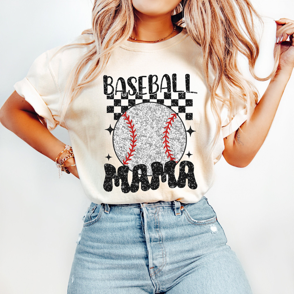 Retro Baseball Mama PNG, Glitter Baseball PNG, Sublimation Design, Digital Download Png, Sports PNG.jpg